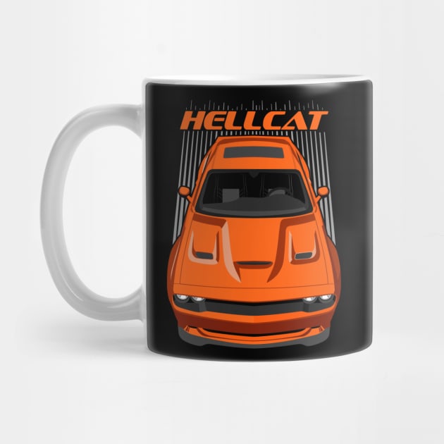 Challenger Hellcat - Orange by V8social